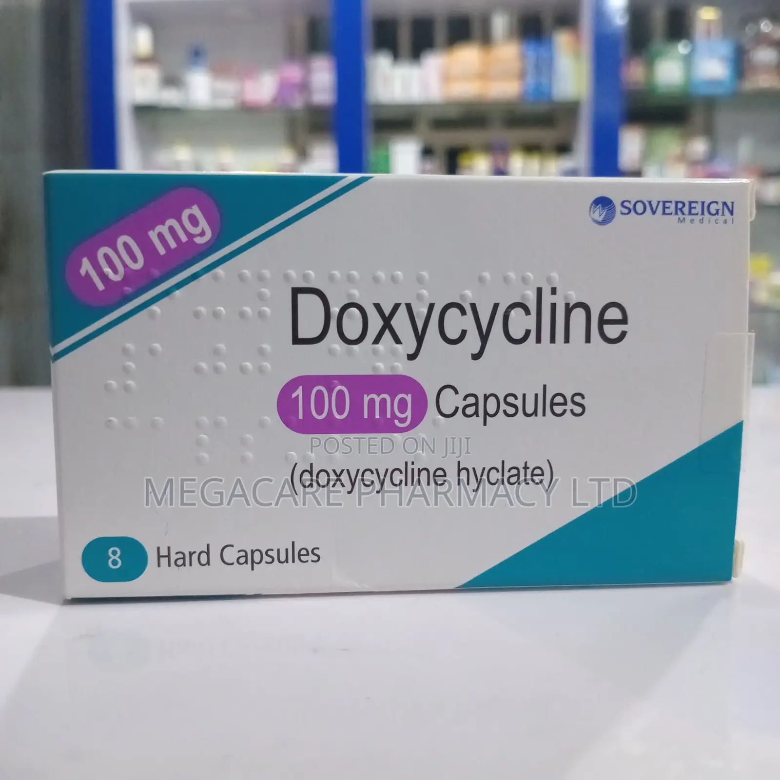 Doxycycline 100mg Capsules