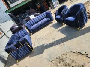 Executive Seven Seaters Padded Sofa.