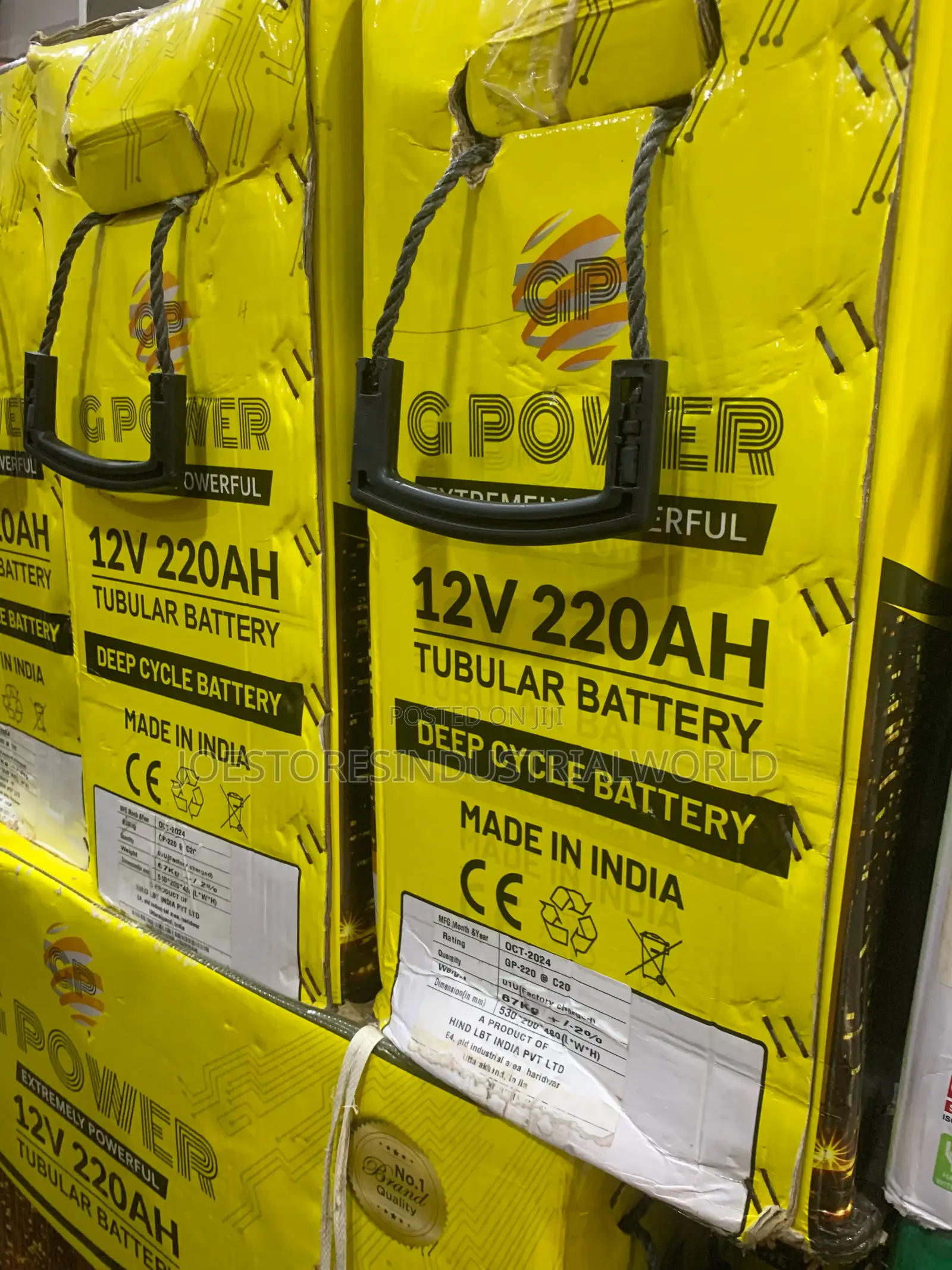 Gpower Tubular Battery 220ah