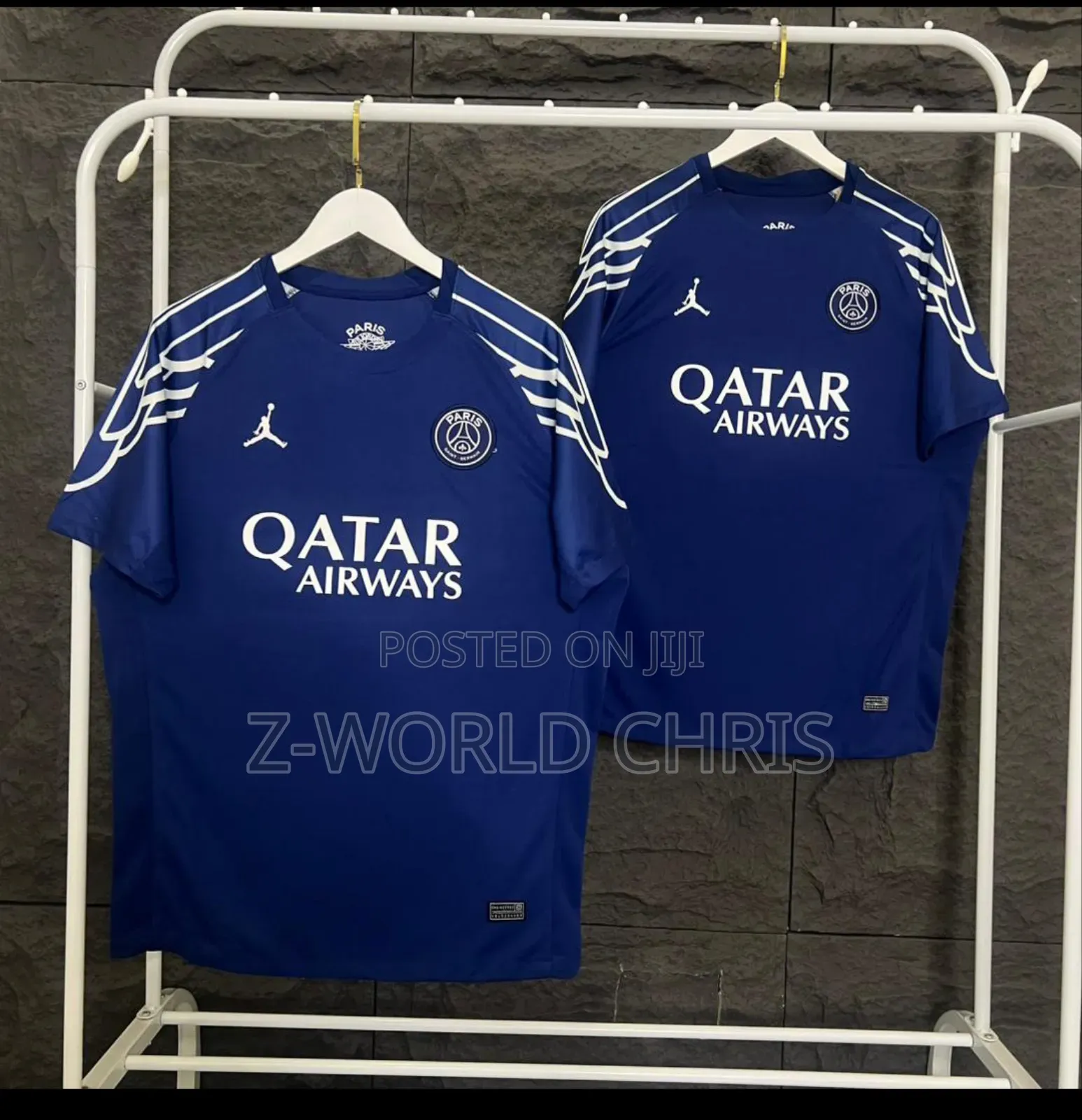 Psg Official 24/25 Away Blue Jersey
