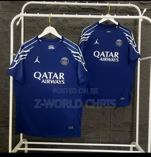 Psg Official 24/25 Away Blue Jersey