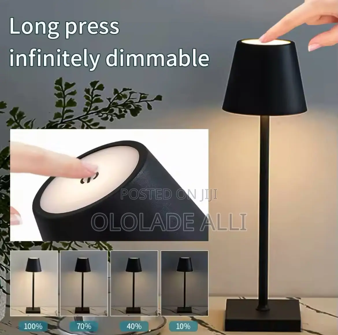 Nordic Led Table Lamp Rechargeable