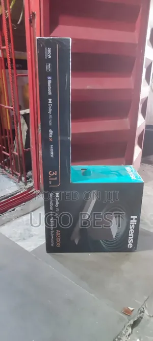 Hisense Sound Bar Model Aud 3100g 2800watts1 Yr Warrenty
