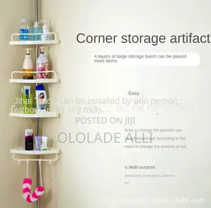 2.6m Corner Organizer Racks Tier Caddy