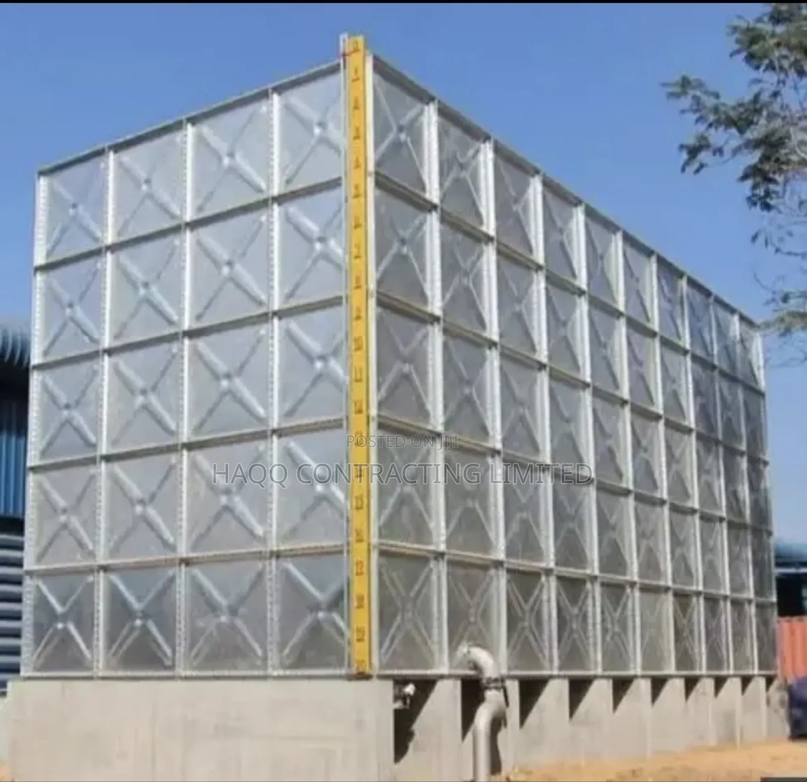 HDG Galvanized Steel Water Storage Tank