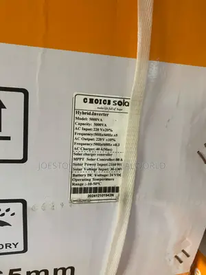 Choice Solar Hybrid Inverter 5kva With MPPT Controller 80a