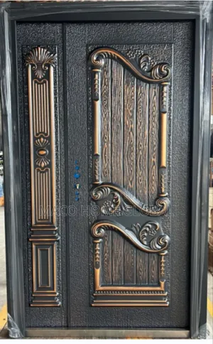 4ft by 7ft Cast Door Front and Back Diseng
