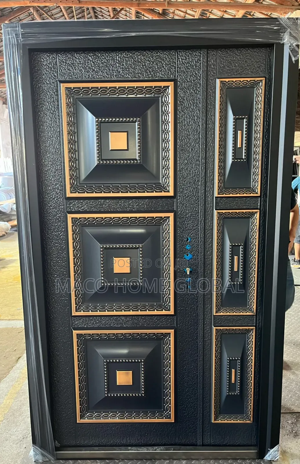 4ft by 7ft Full Cast Door Front and Back Diseng