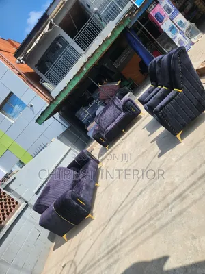 Padded Upholstery Set of Sofa Chairs