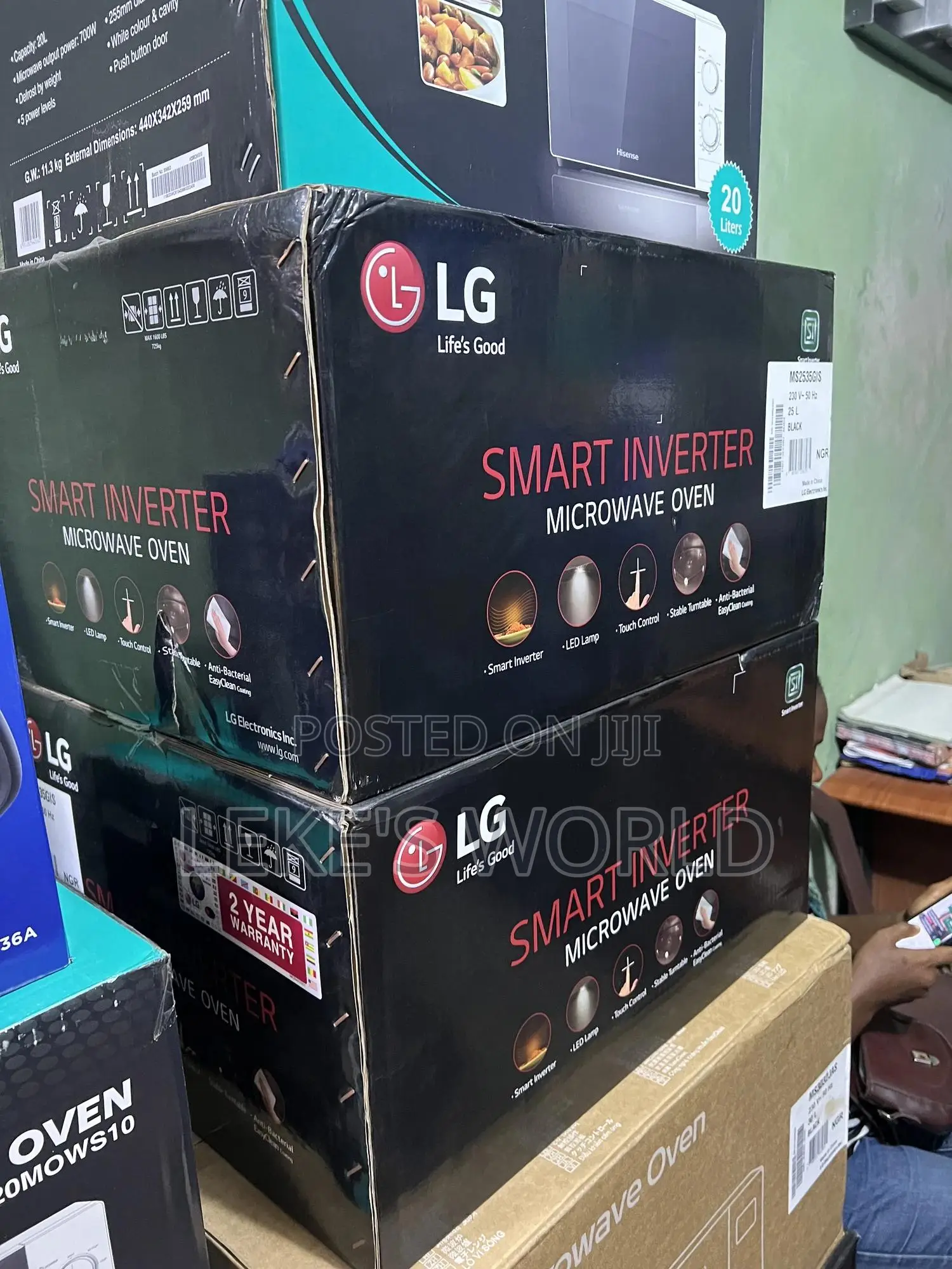Lg 25l Smart Inverter Microwave