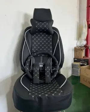 Leather Crown Seat Cover