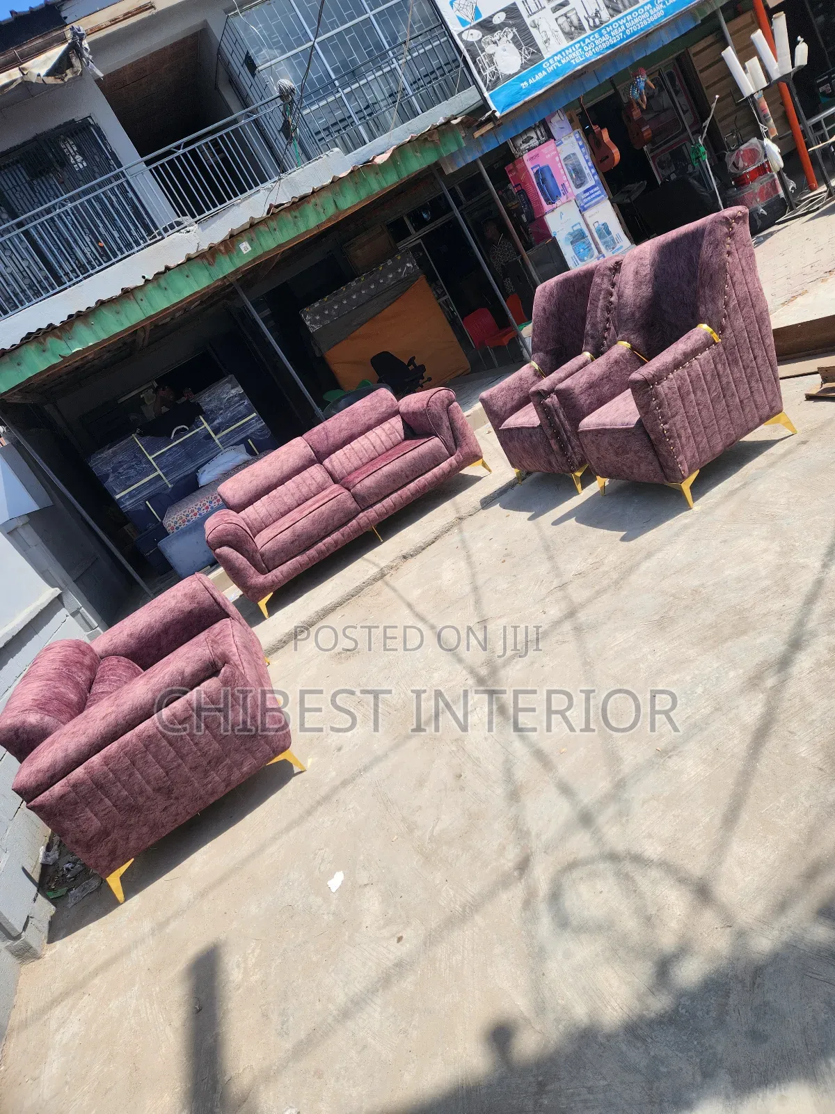 Executive Set of Seven Seaters Chairs