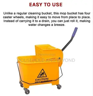 20 Litres Mop Bucket Mop Wringer