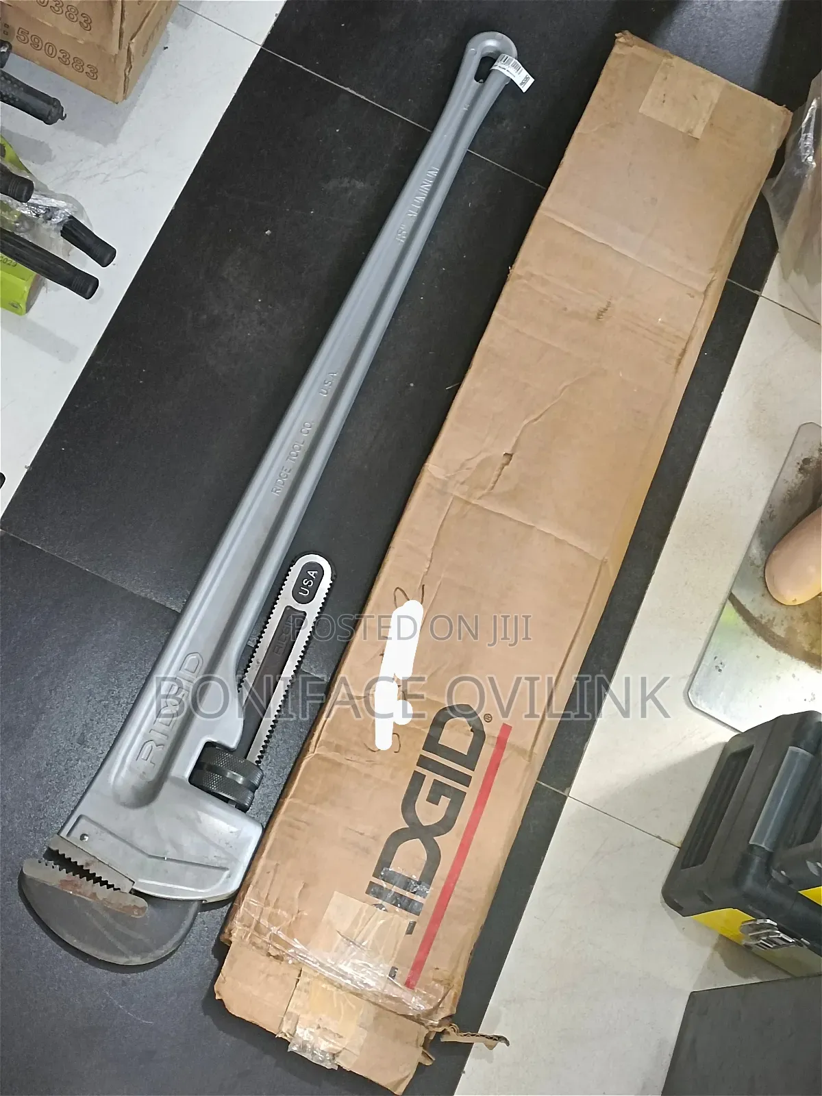 48" Aluminum Pipe Wrench Ridgid