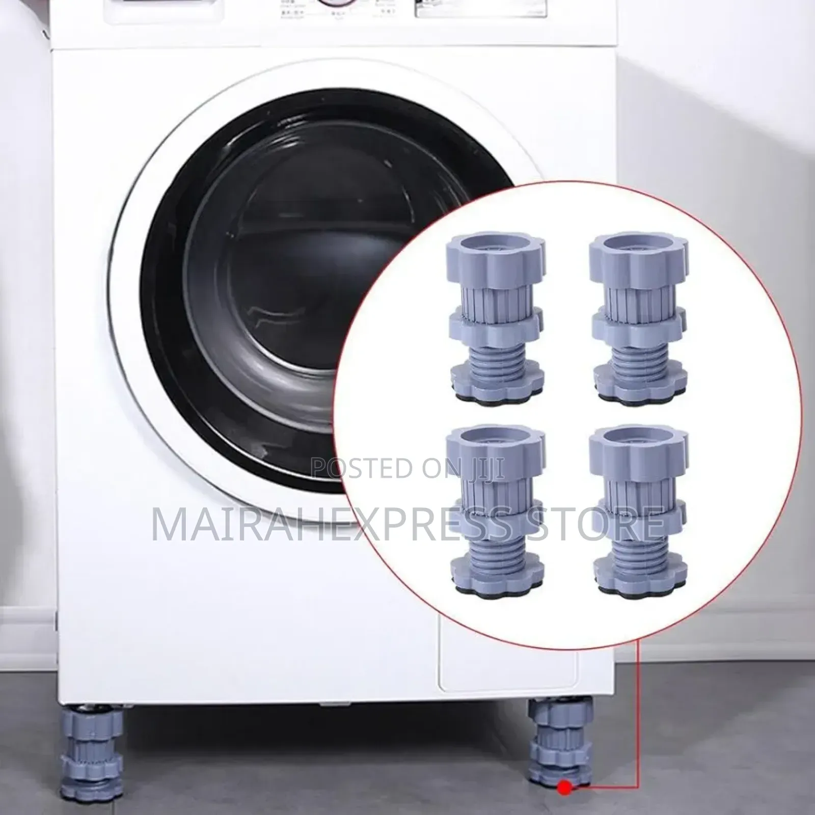 4pcs Washing Machine Vibration Pads