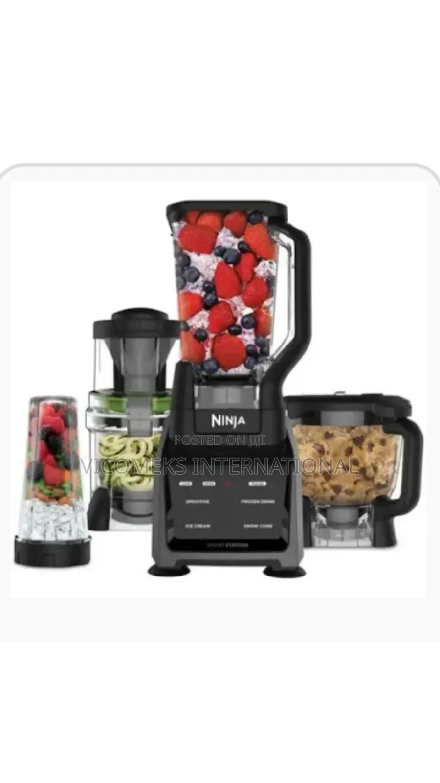4in 1 Food Processor, Blender and Spiraliza