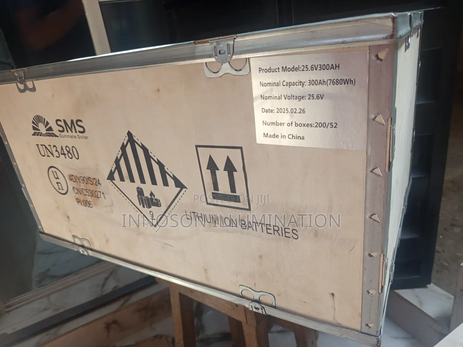7.6kwh Sms Lithium Battery