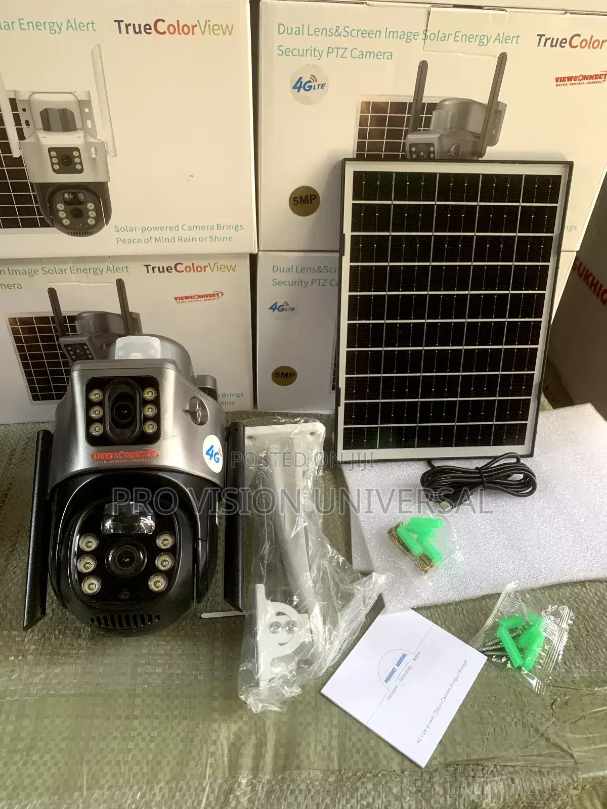 CCTV Security Camera V380 Daul Lens Also Has Motion Detector