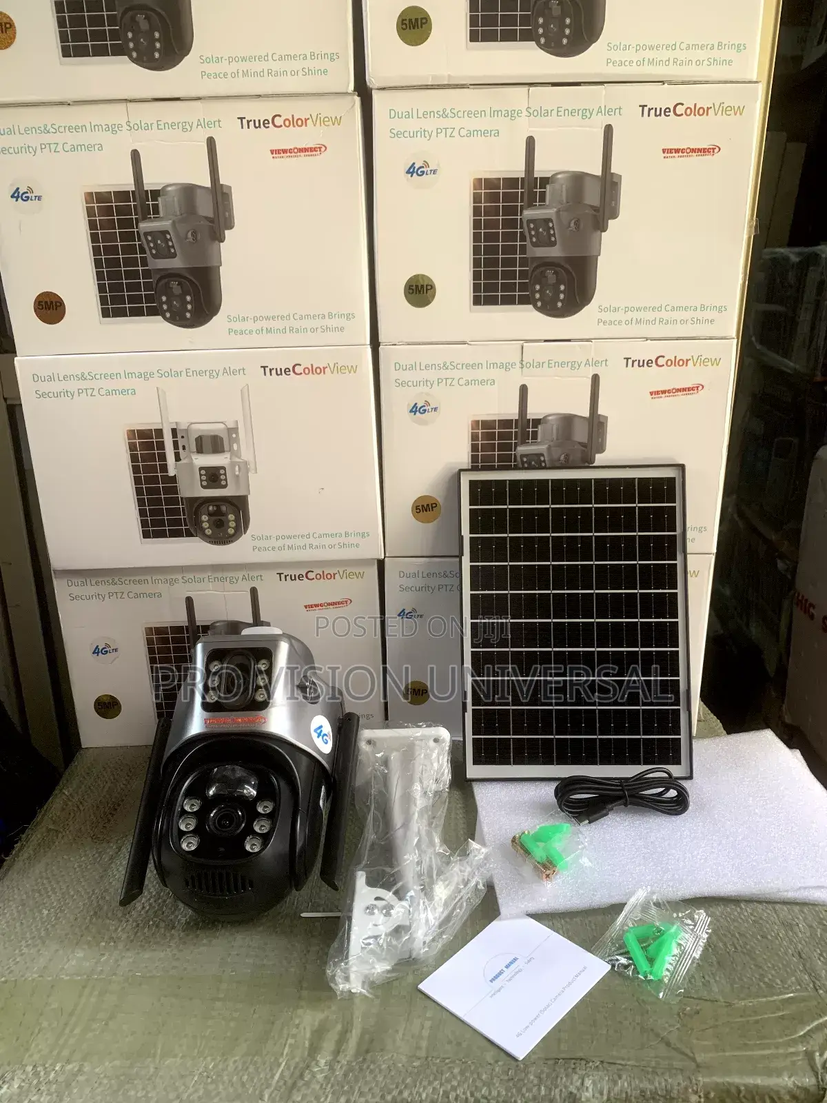 CCTV Security Camera V380 Daul Lens Also Has Motion Detector