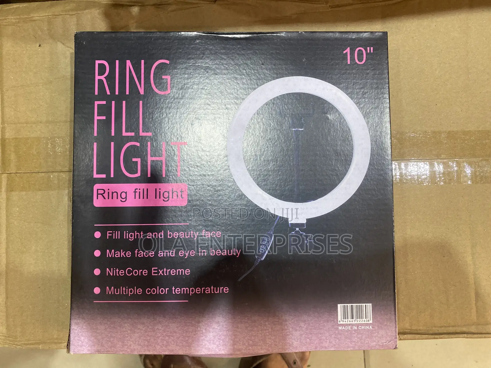 10" Ring Fill Light