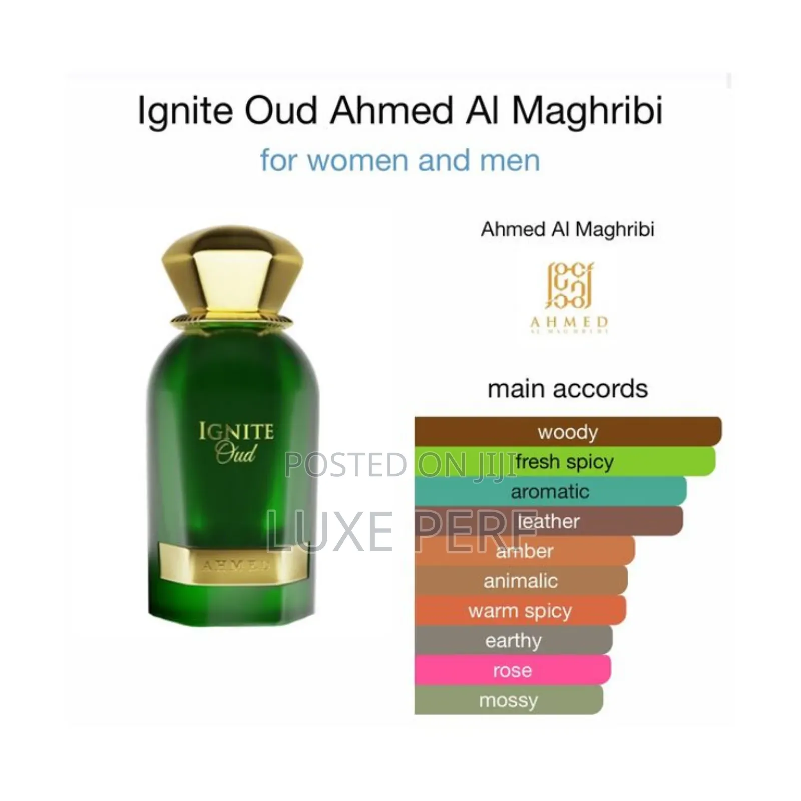 Ahmed Maghribi Ignite Oud Edp