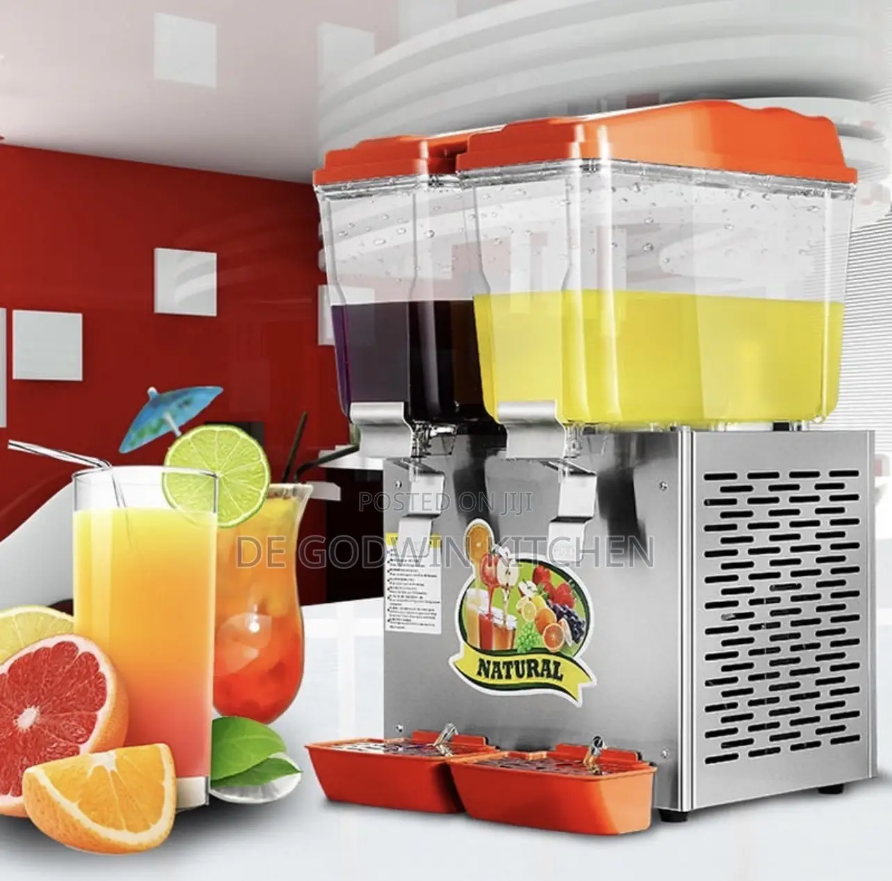 Double Juice Dispenser