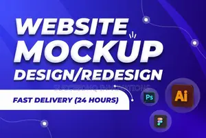 Website Design Visual Mockups