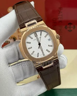 Original Patek Philippe Brown Leather Strap Watch