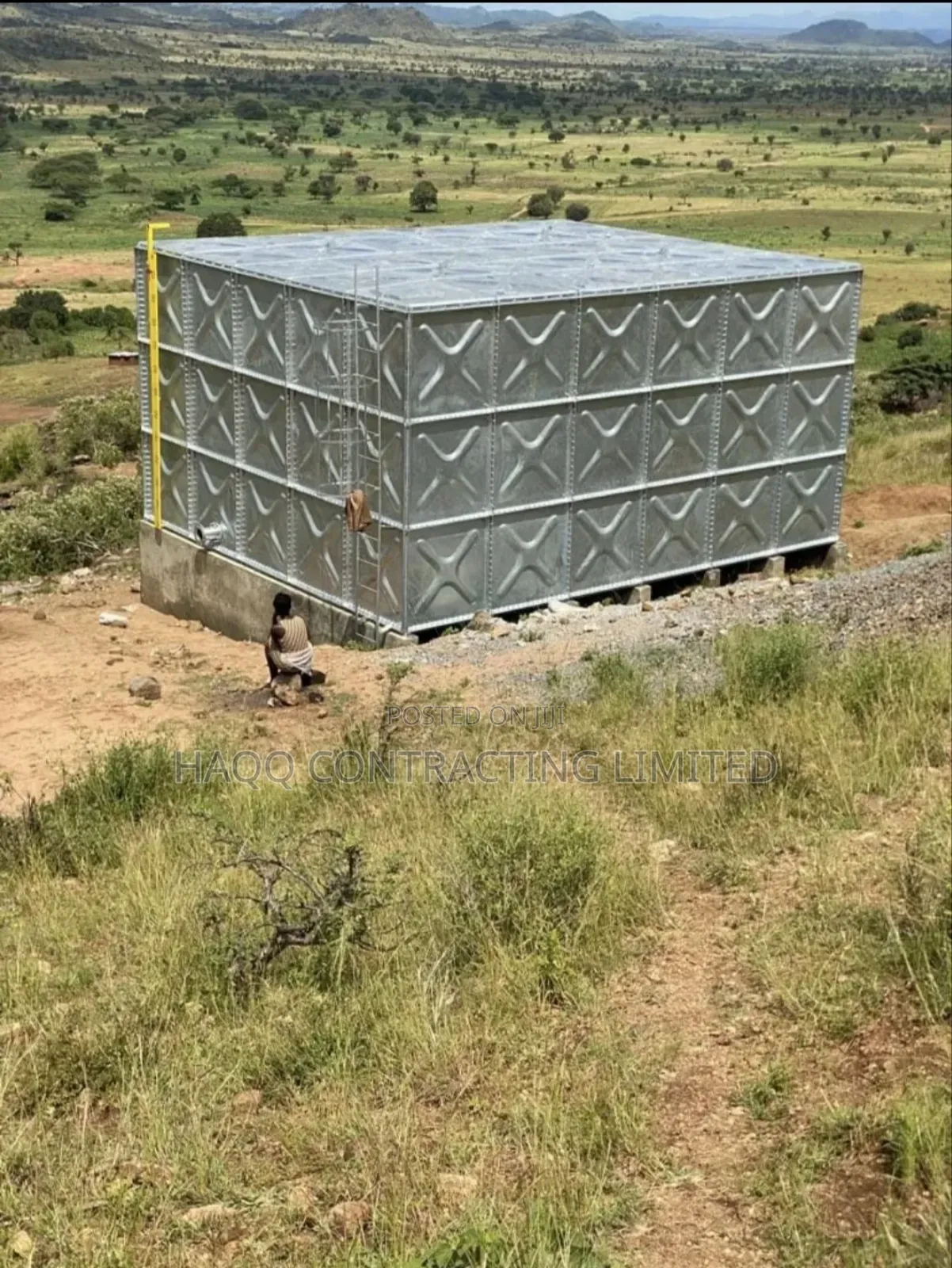 Galvanized Steel Water Tank Panel, Braithwaite