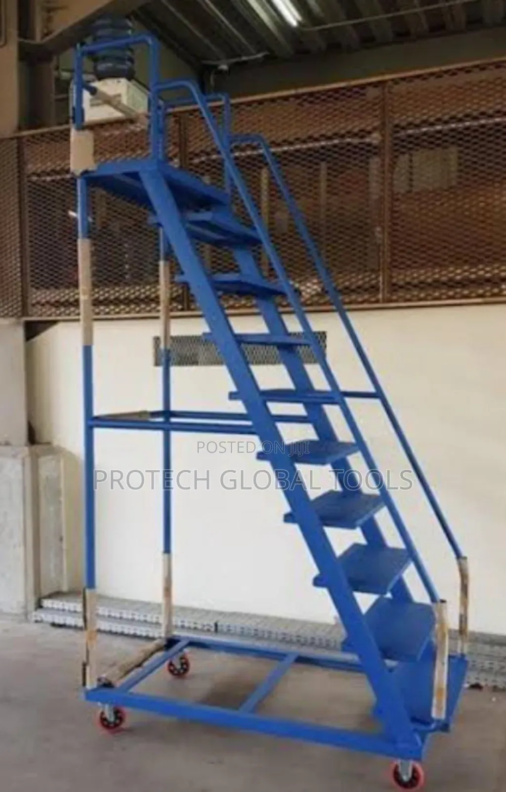 Warehouse Push, Platform or Rolling Ladder