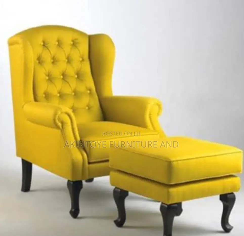 Single Console With Ottoman