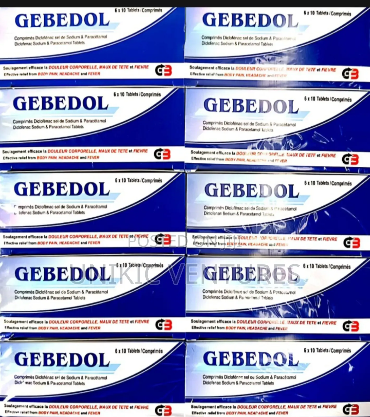 6 Packs Pain Relief