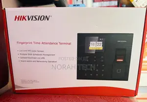 Hikvision Time Attendance Terminal With Battery Backup