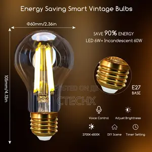 Alexa Smart Wifi Light Bulb Warm to Cool Daylight Dimmable