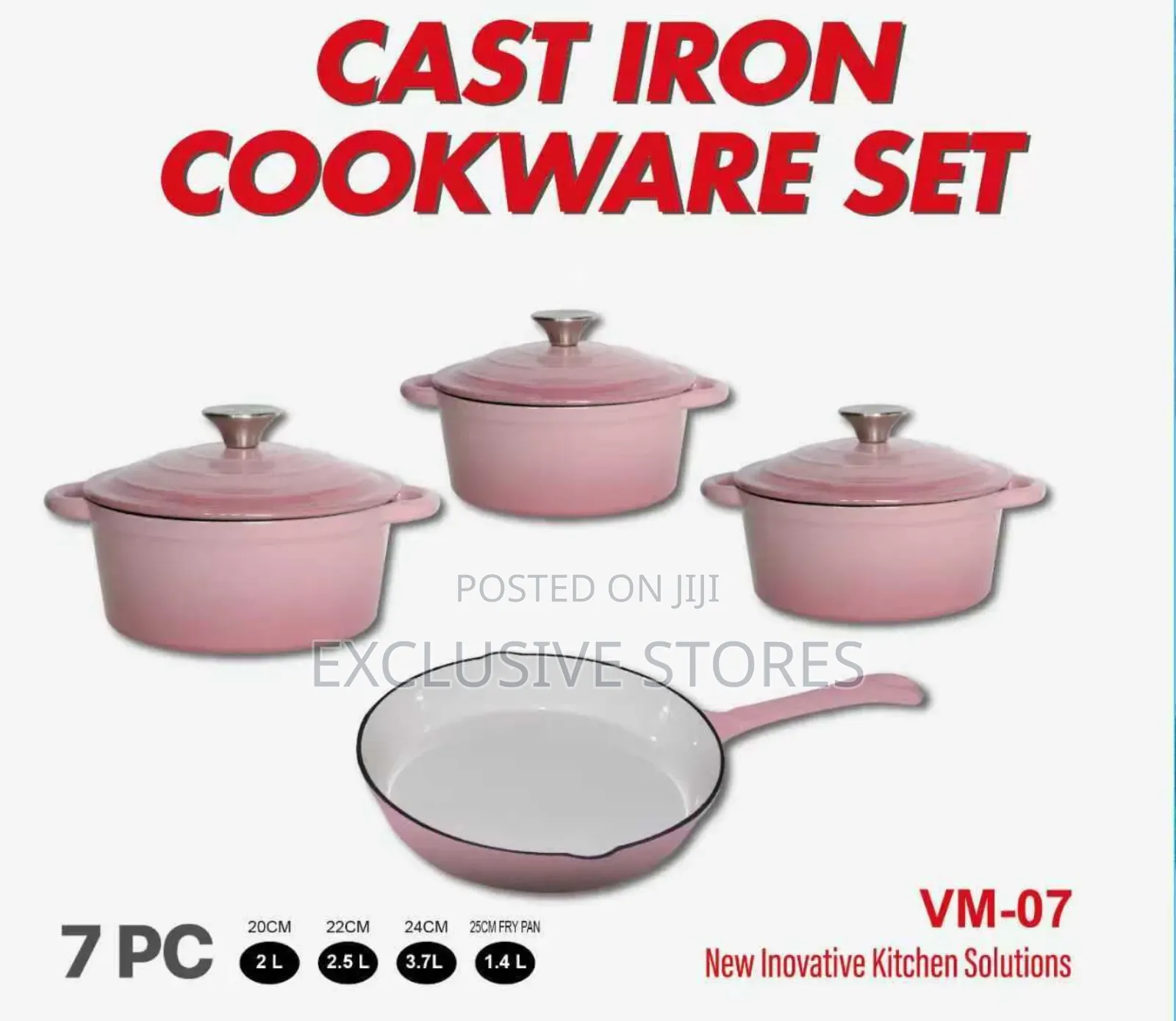 Durable Cast Iron Pot