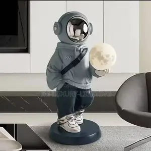 Led Large Size Astronaut Human Sculpture