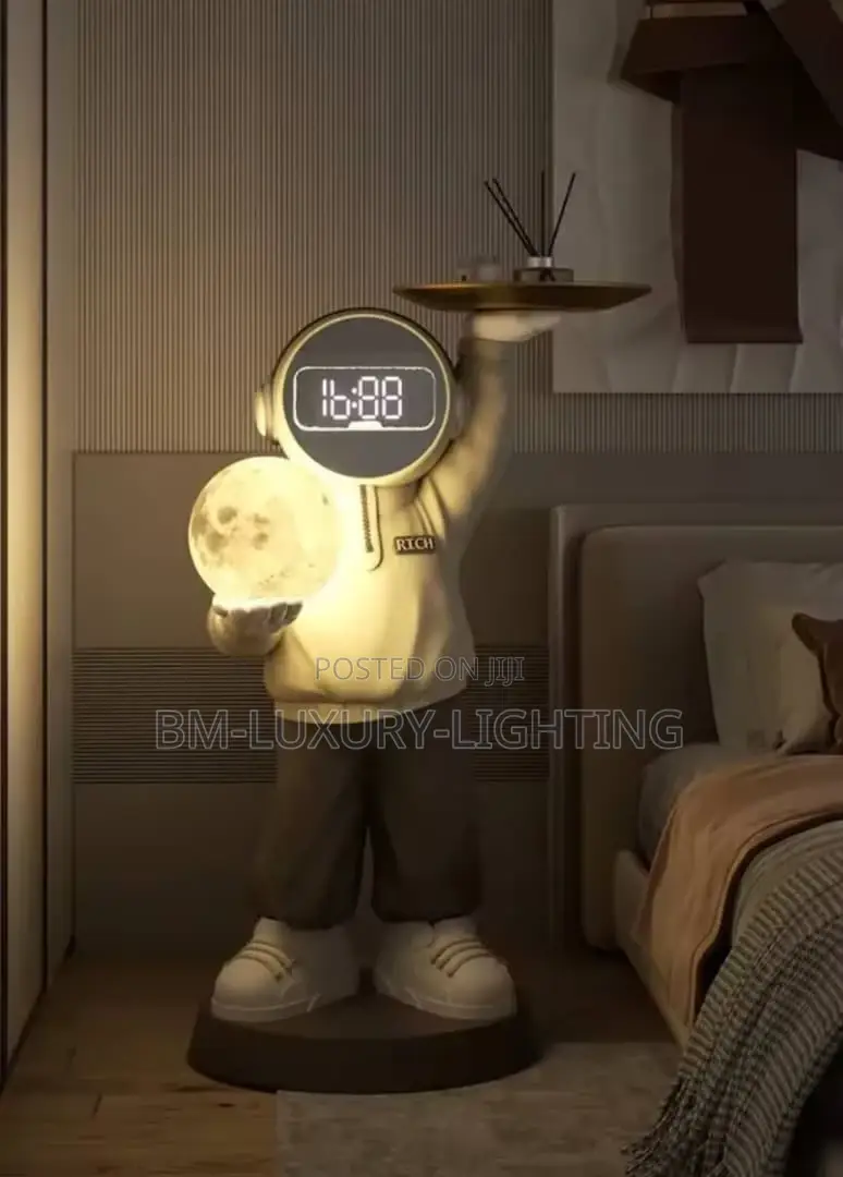 Led Large Size Astronaut Human Sculpture