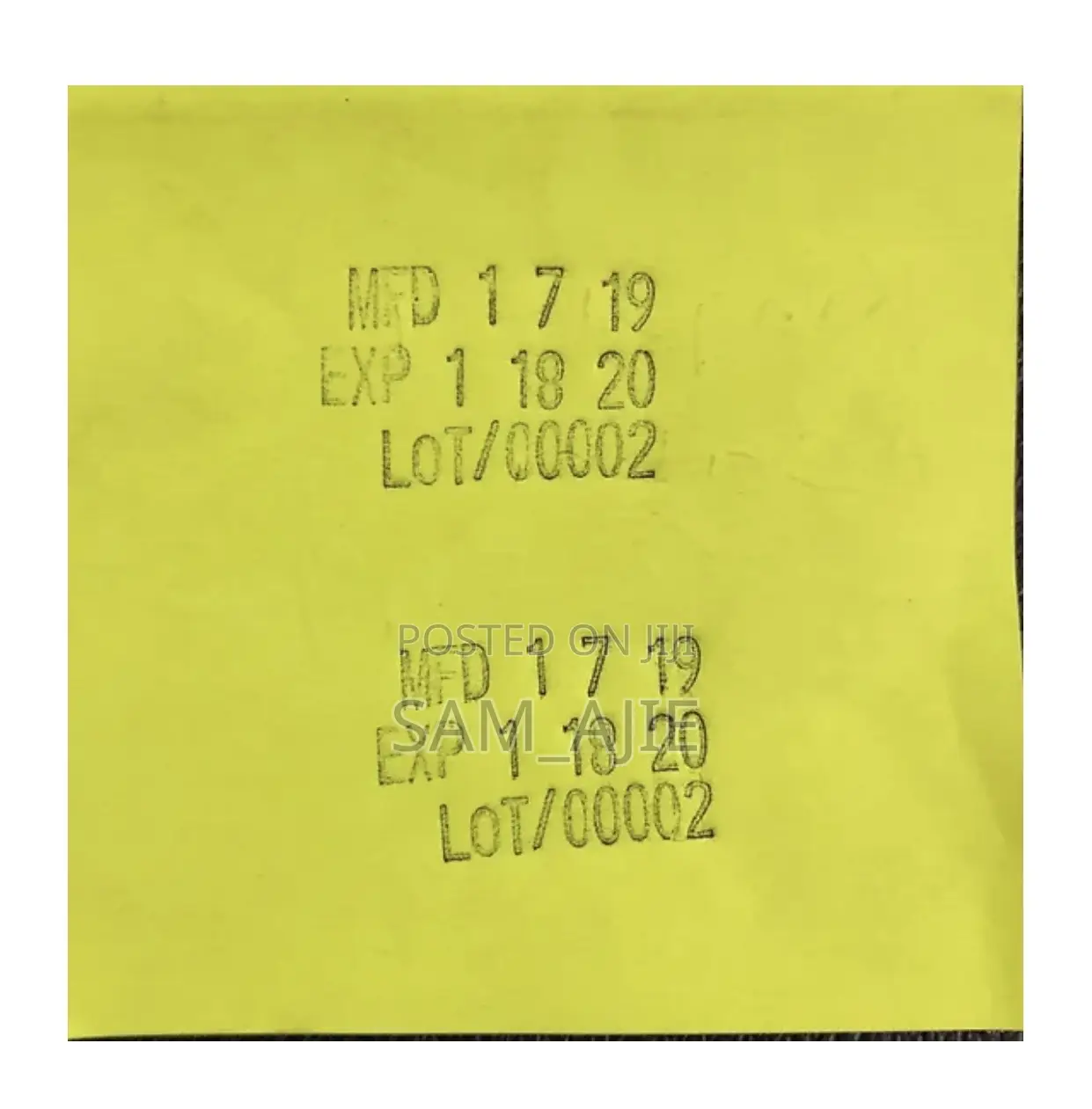 Expiry Date Coding Machine