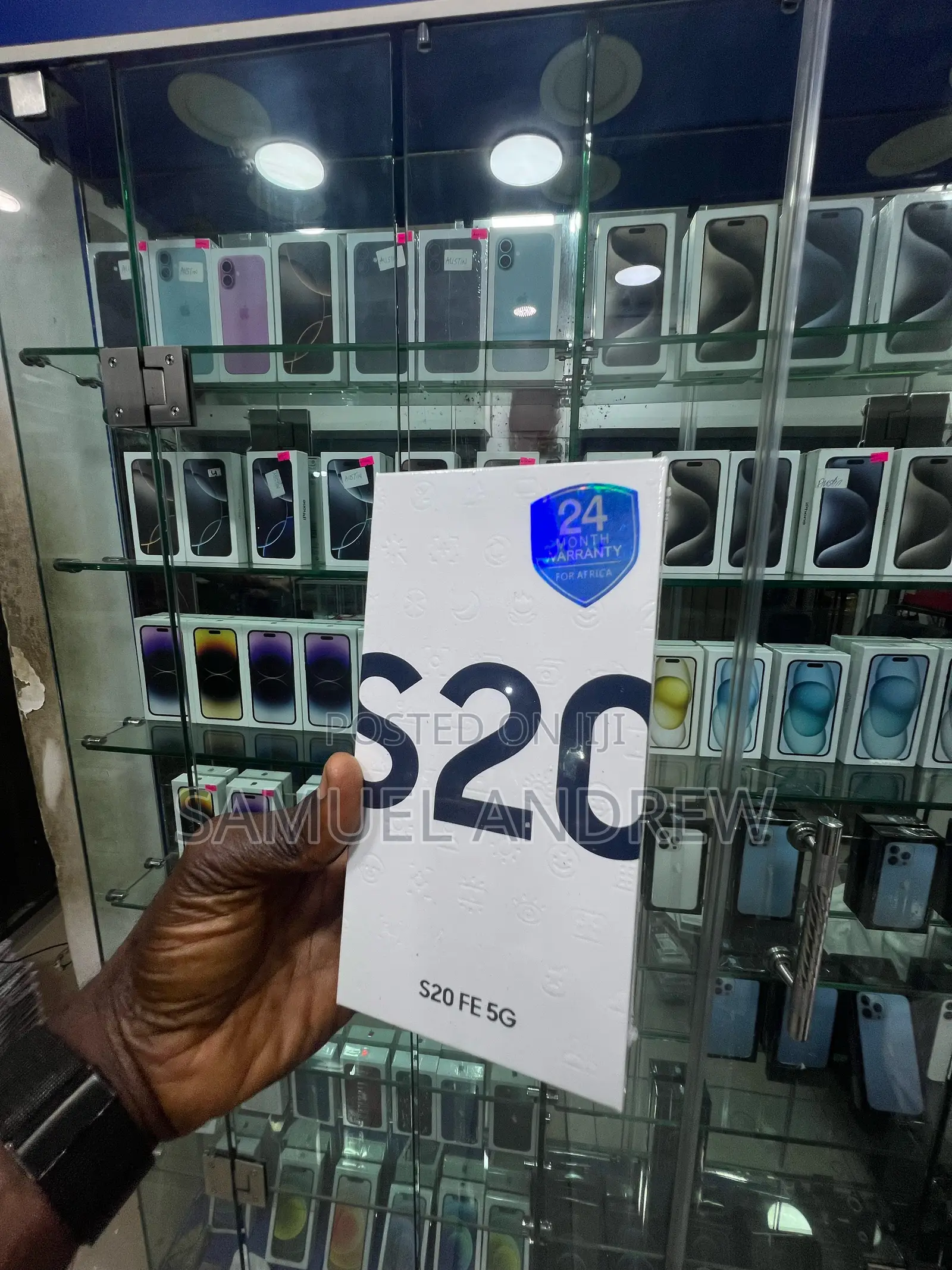 New Samsung Galaxy S20 FE 5G SD865 128 GB Black