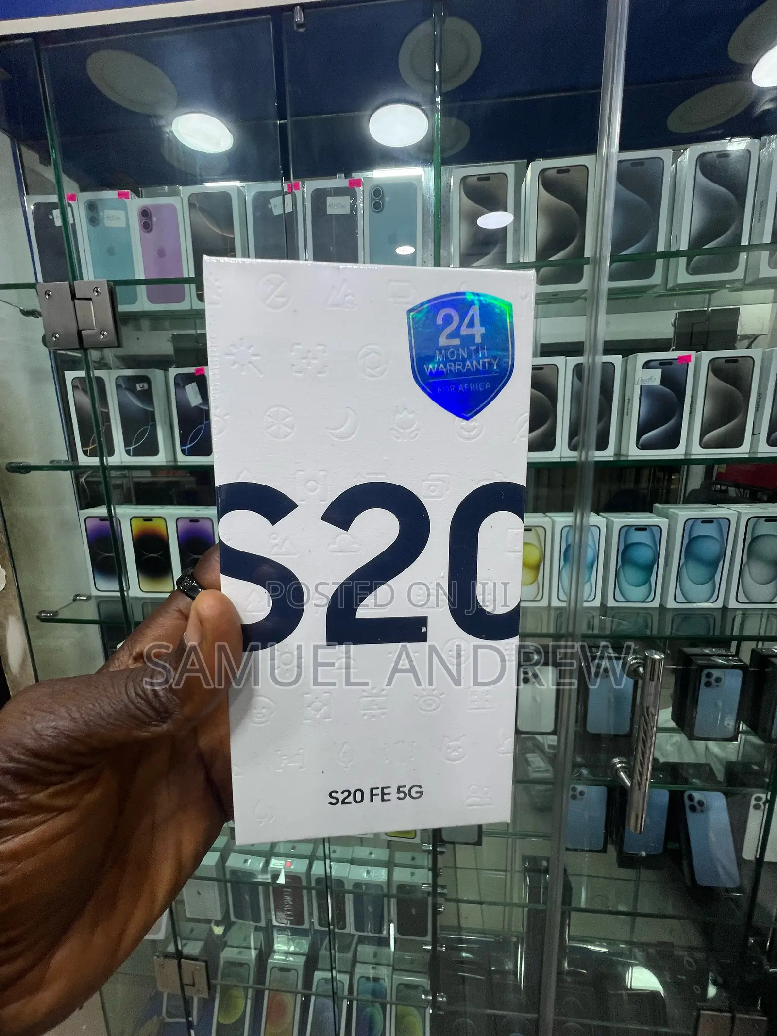 New Samsung Galaxy S20 FE 5G SD865 128 GB Black