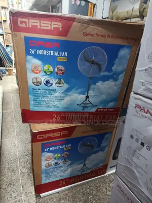 Qasa 26-Inch Industrial Standing Fan