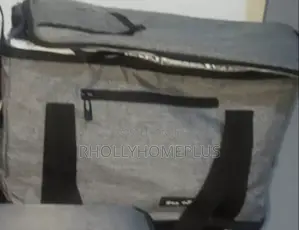 Gray Insulated Food Delivery/Cooling Bag