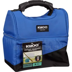 Igloo Lunch Bag, Portable Dual Compartment Lunch Cooler