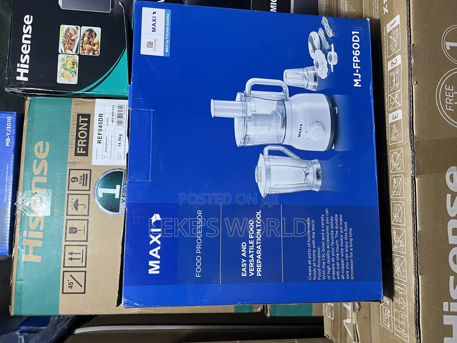 Maxi Food Processor 1.5l 800w
