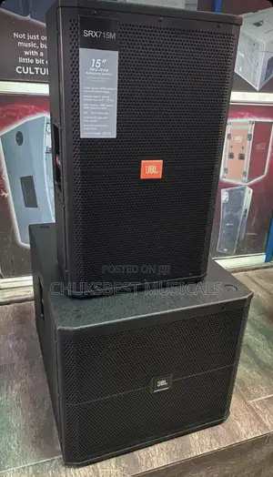 JBL Professional Subwoofer 18"Power Pack JBL Powered Monitor