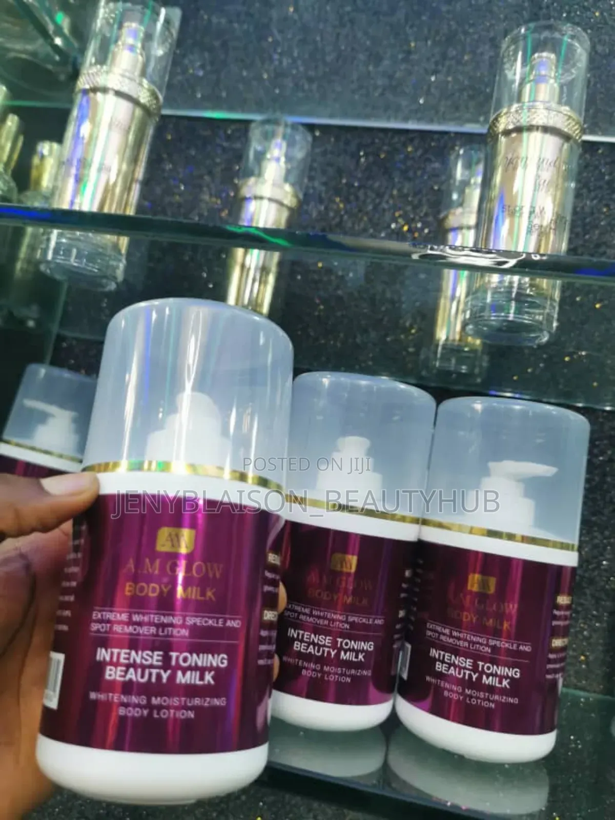 Am Glow Intense Whitening Body Milk Lotion