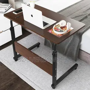 Single Laptop Table With Wheel