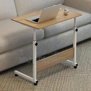 Single Laptop Table With Wheel