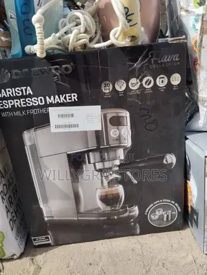 Daewoo Barista Espresso Coffee Maker With Milk Frother