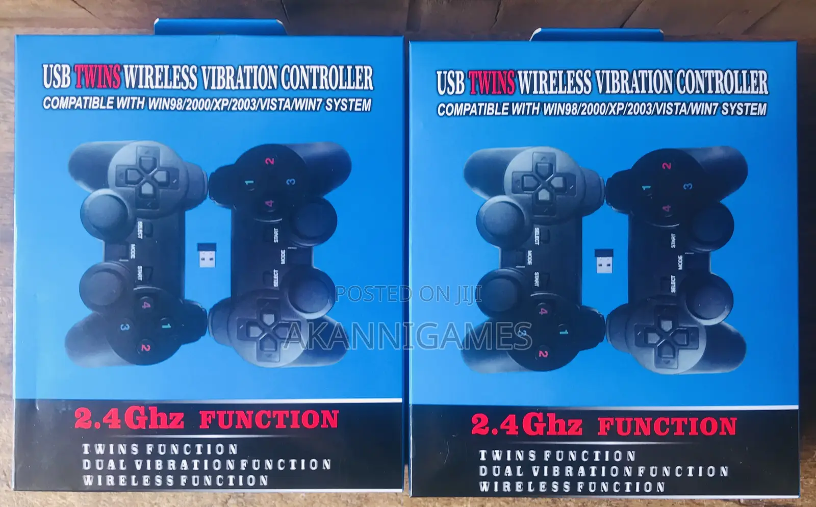 Double PC Gamepad, Controller for Laptop